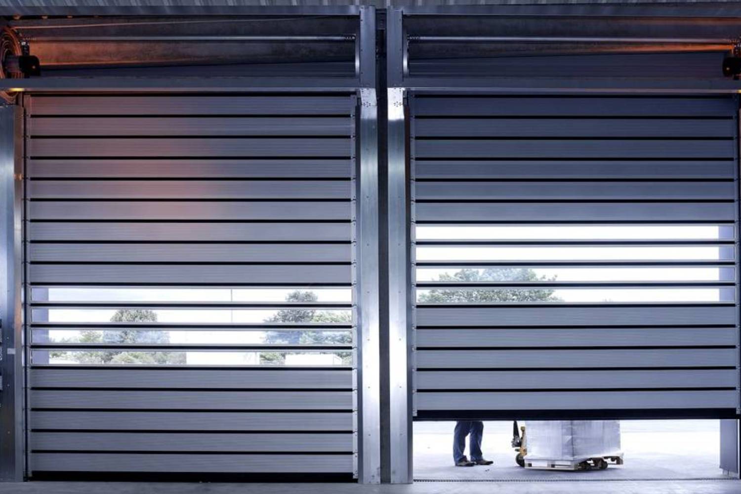 MS, PPGI, Galvalume Rolling Shutters